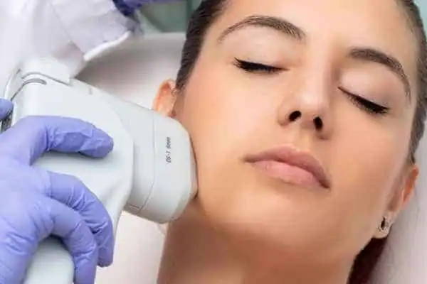 HIFU - Breakthrough in Anti - ageing 1 Image of woman having HIFU West Tilbury treatment
