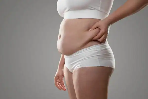 The Hidden Connection: How Stress Shapes Your Fitness and Body Composition 1 Image of stress belly West Tilbury How Lipo 360 can help manage your symptoms